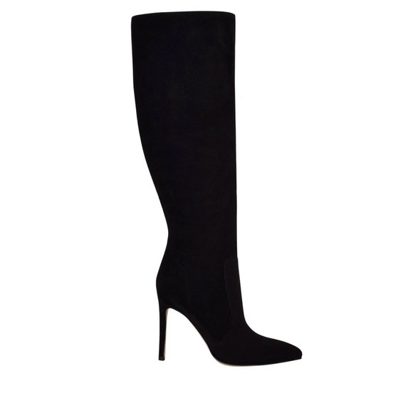 Marc Fisher Tall Suede Boots Size 10 NWOB - Picture 1 of 5